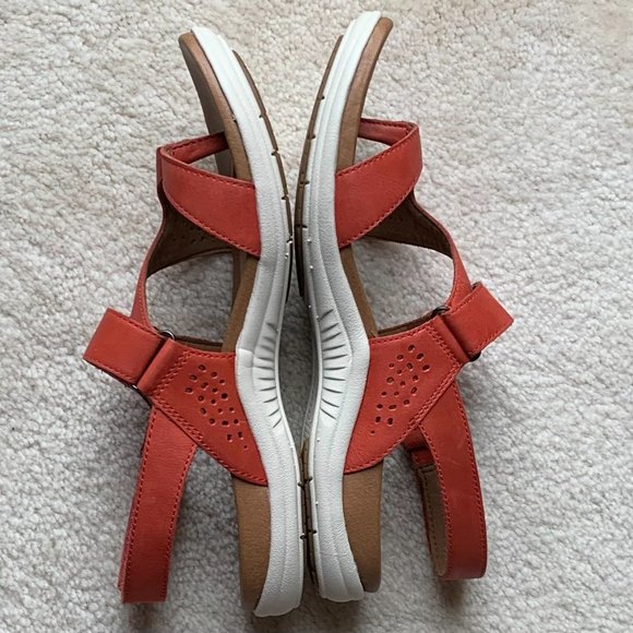 New Cobb Hill Rubey Thong Sling Sandal Red Rouge Size US 9/EUR 40 - Picture 4 of 7